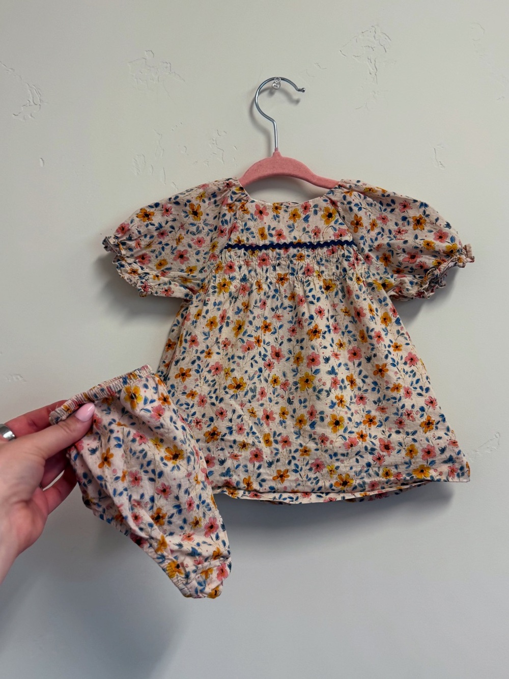 Zara Baby Floral Set w bloomers